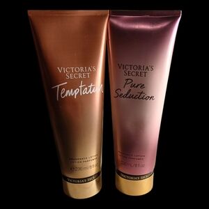 Victoria's Secret Temptation and Pure Seduction Lotion Set